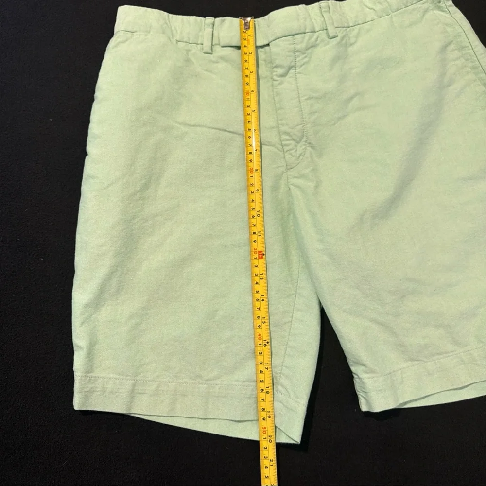 Polo Ralph Lauren Shorts‎ Mens 32 Chino Flat Front Light Green 10